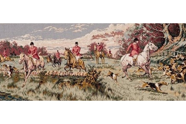 Gobelín Tapisserie  Chasse a courre